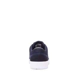 Supra Mens INETO Low Top Shoes Navy/white | US-73280